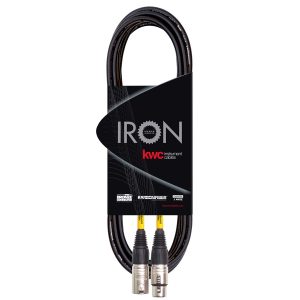 IRON CABLE DE MICRÓFONO STANDARD - 3 Mts, Amarillo